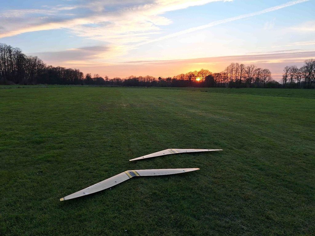 Sonnenuntergang mit beiden Modellen