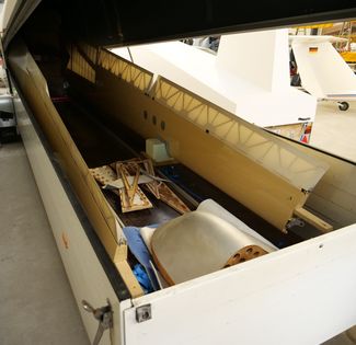 Horten IV im H&auml;nger