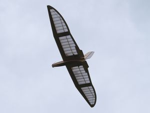 Jupp Wimmers Modell in der Luft