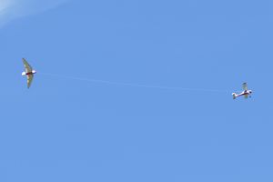 Schleppflug: 20 Kg hinten dran